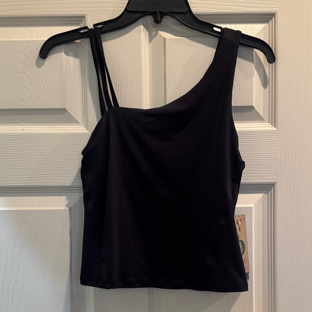 Dona Jo One Shoulder Active Top for Pickleball/Tennis